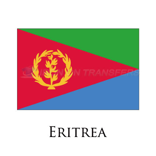 Eritrea flag Iron-on Stickers (Heat Transfers)NO.1868